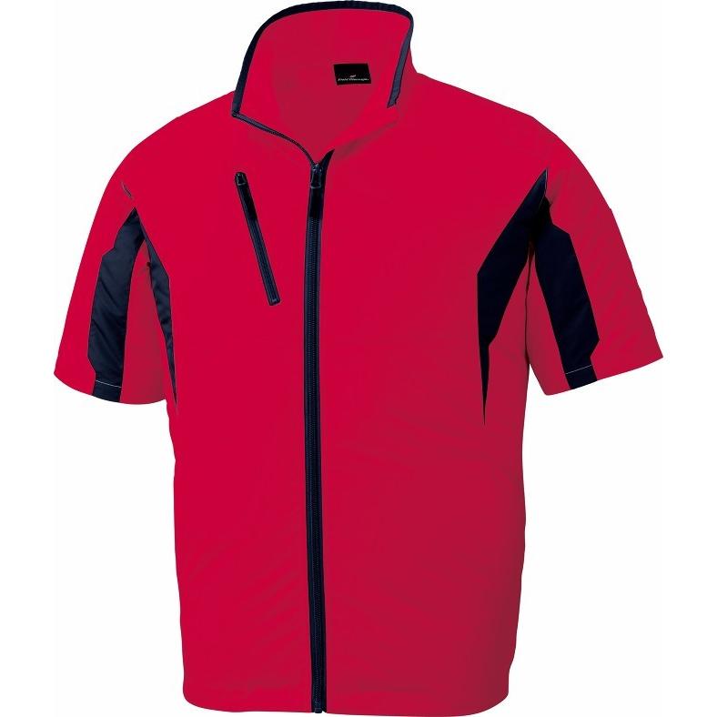 自重堂 空調服 半袖ジャケット 87070 Field message SS〜5L 撥水加工