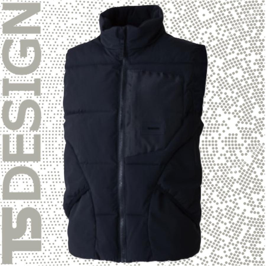 TSDESIGN 55328 ニッカーズファイバーダウンベスト 秋冬 藤和 S〜6L