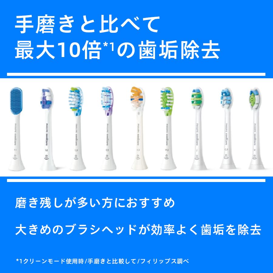 Philips（フィリップス） 替えブラシ A3 HX9093 3本組 ブラック