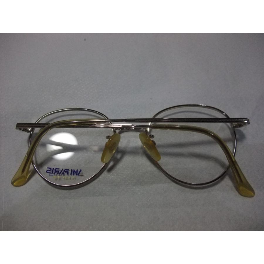 アミ パリス　AMI PARIS　１８KGF厚張　ウエリントンメガネ ９cm