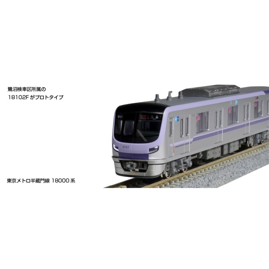 KATO 10-1760 10-1761 東京メトロ 半蔵門線 18000系 基本増結セット 新品-