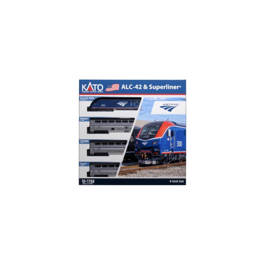 カトー KATO Nゲージ 10-1788、10-1789 アムトラック ALC-42& カトー KATO Nゲージ 10-1788、10-1789 アムトラック ALC-42&