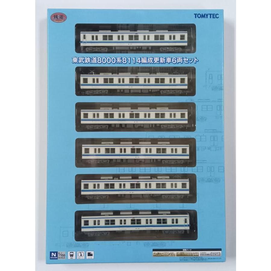 鉄道コレクション Nゲージ 314455 東武鉄道8000系8114編成更新