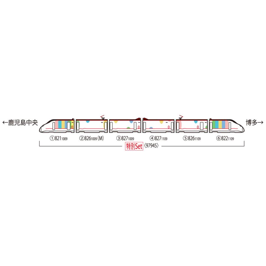 トミックス TOMIX Nゲージ 97945 九州新幹線800 1000系(JR九州 トミックス TOMIX Nゲージ 97945 九州新幹線800 1000系(JR九州