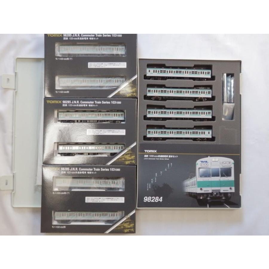 トミックス Nゲージ 98284、98285 国鉄 103-1000系通勤電車基本4両