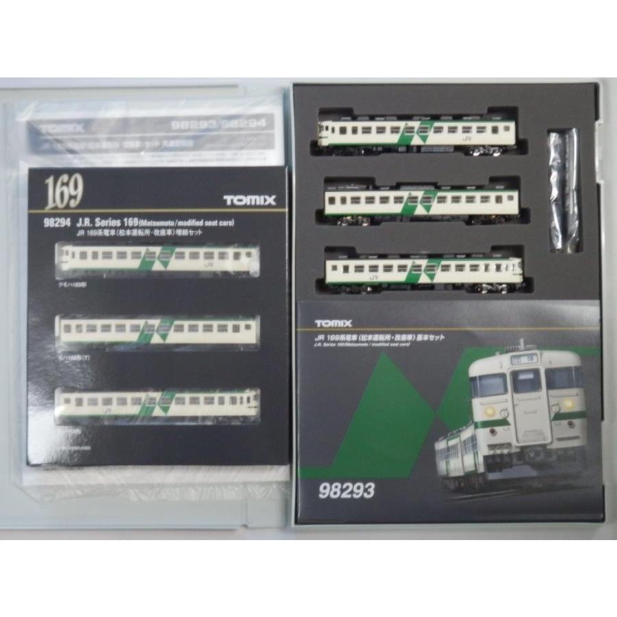トミックス Nゲージ 98293、98294 JR 169系電車(松本運転所・改座車