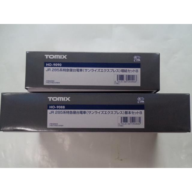 エンリコ　TOMIX HO-9090 285系サンライズ増結セットB Amazon | トミーテック(TOMYTEC) TOMIX HOゲージ JR 285系 サンライズ