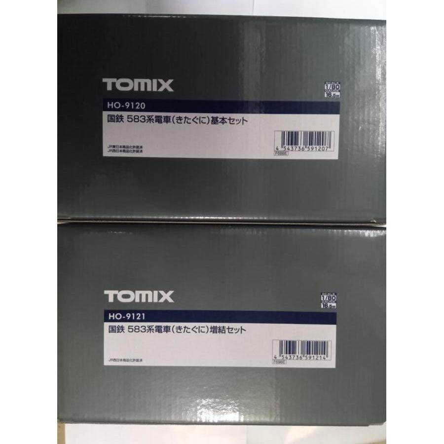 トミックス TOMIX HOゲージ HO-9120、HO-9121 国鉄 583系電車