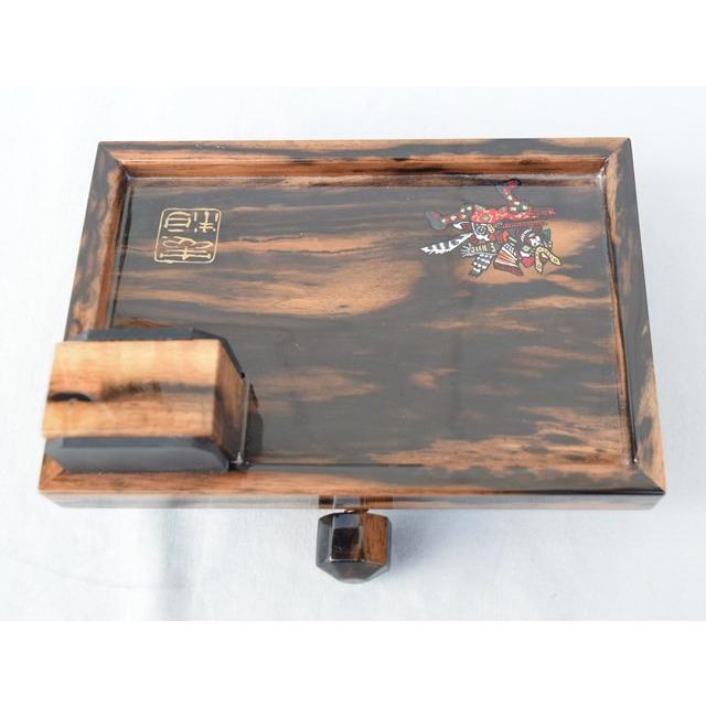 専用出品 １６１−６１−４　忠相オリジナルお膳　黒柿 【QG1589964900】(57120円)