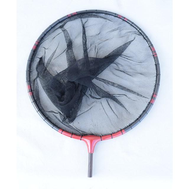 328-4凱かちどきカーボン枠赤段巻玉網 尺2、2.5mm目網付 : 大塚釣具