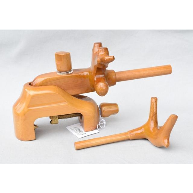 434-1岐山大砲万力 小 ヒノキ : 大塚釣具 - 通販 - Yahoo!ショッピング
