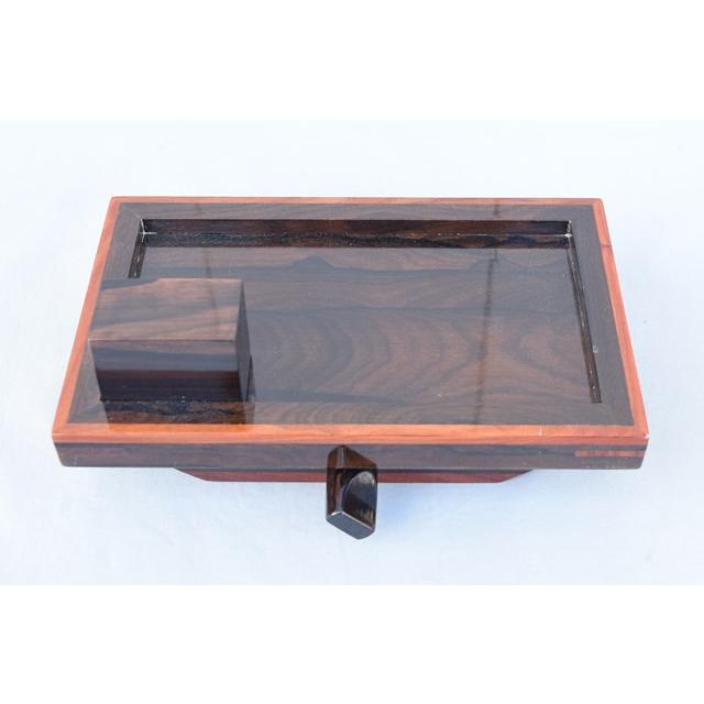 772-58 銘木お膳角木付 シャム柿 : 大塚釣具 - 通販 - Yahoo