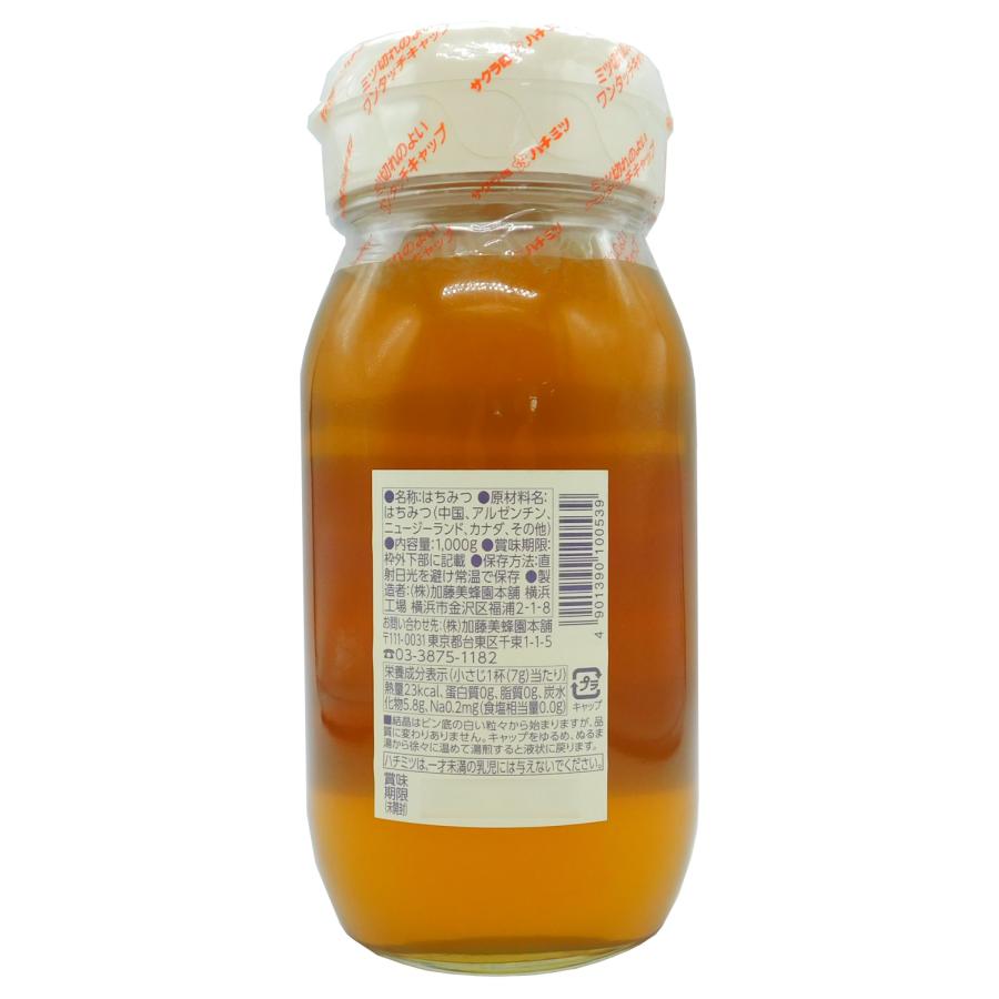 サクラ印 純粋はちみつ 1kg : 大槻食品館キャロットヤフー店 - 通販