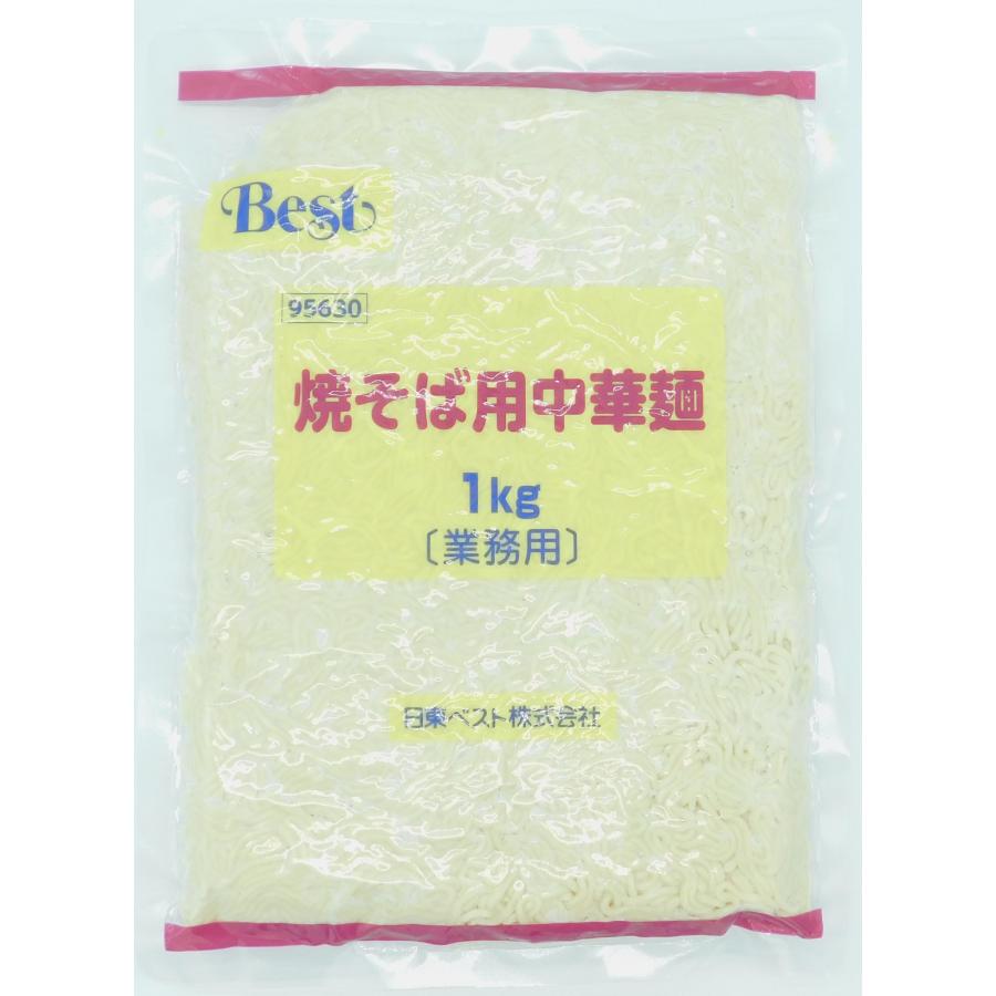 日東ベスト 焼そば用中華麺 1kg : 大槻食品館キャロットヤフー店