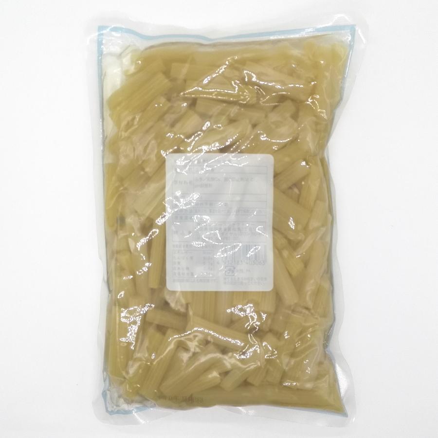 7月終了予定】長山フーズファクトリー 山菜水煮 ふきS5cm (無着色) 1kg