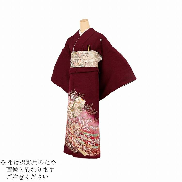 正絹　色留袖　お着物　一つ紋付 お値下げしました‼️ご購入者❣️ 楽天市場】色留袖 着物 正絹 フルセット 家紋入れは別途￥6000