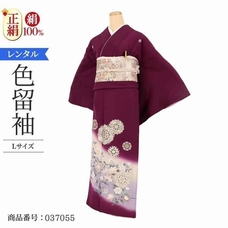 着物レンタル 色留袖 レンタル 大きい 安い 30代 50代 五つ紋 結婚式