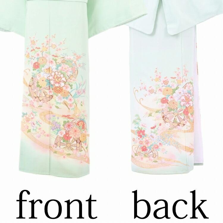 着物レンタル 色留袖 トールサイズ レンタル 安い 50代 30代 20代 60代 絹 色留袖 結婚式 母親 色留袖 レンタル 五つ紋 色留袖レンタル一式 ヒワ源氏車流水 色留袖 レンタル 結婚式 トールサイズ 安い 50代 30代 20代 60代 五つ紋 着物レンタル 絹 母親 色留袖レンタル一式 色留袖レンタル おしゃれ