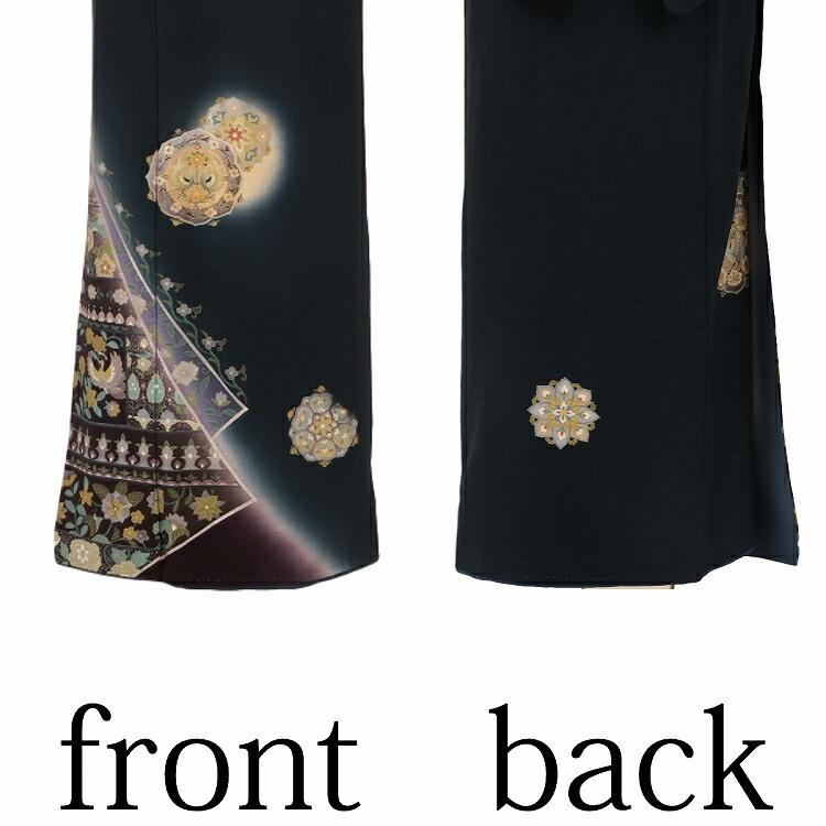 訪問着単品a210Ｉ 正絹　入学式　結婚式　七五三　お宮参り 母親 着物レンタル 訪問着レンタル 結婚式 卒業式 入学式 七五三