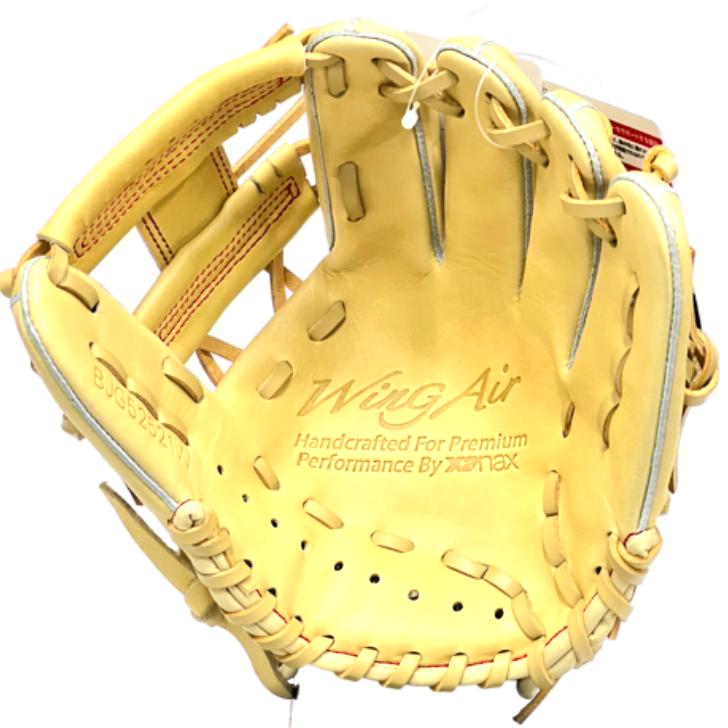 ザナックス 少年用 軟式グローブ オールラウンド用 キャメル BJG52521W XANAX ウィングエアー 少年野球 グラブ ジュニア用 右投げ用 少年軟式 あすつく | ザナックス | 03
