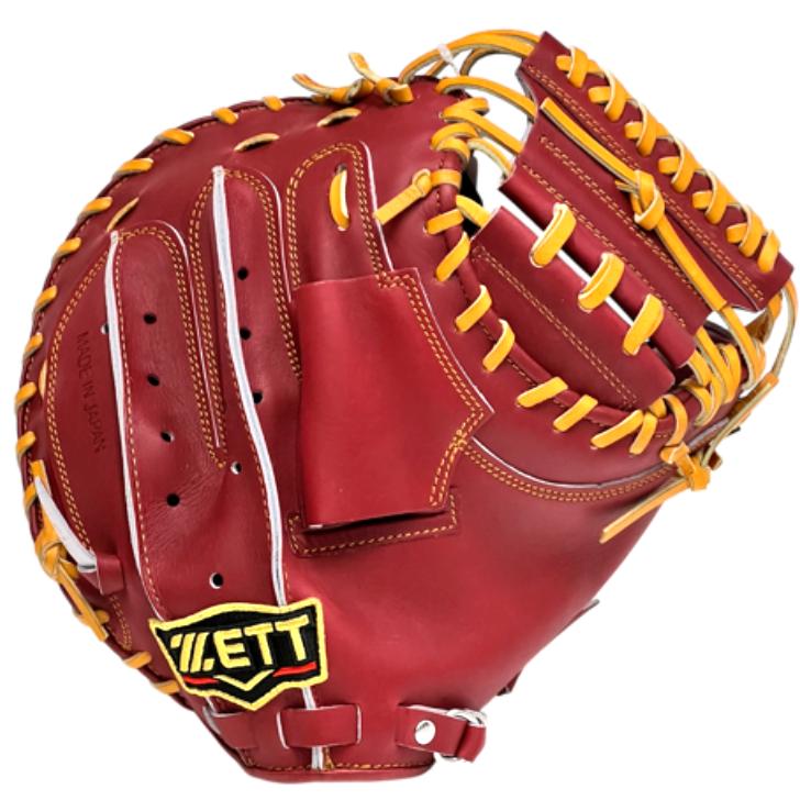 プロステイタス ゼット 硬式 キャッチャーミット 小林モデル ボルドー