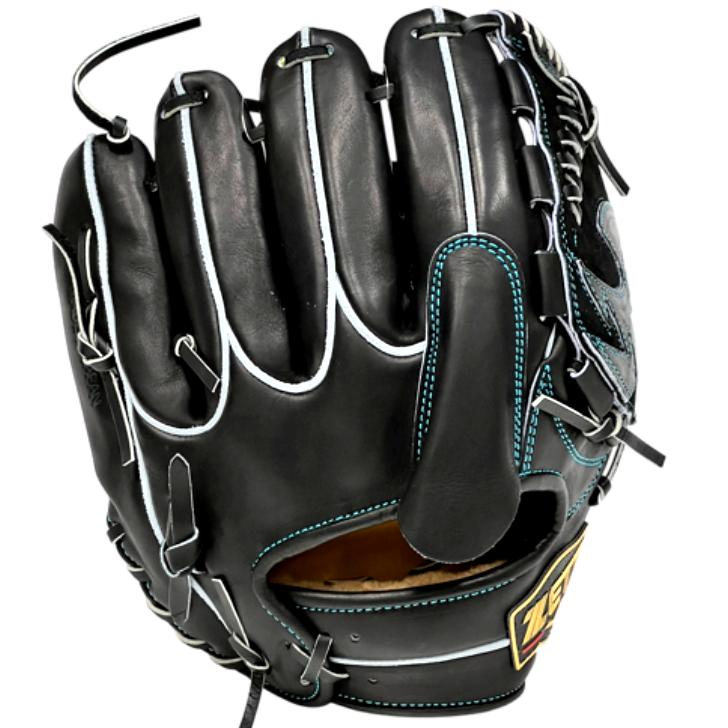 ZETT 　プロステイタス硬式投手用グローブ 黒 硬式グラブ プロステイタス 投手用 サイズ:4 | 【ZETT】ゼット