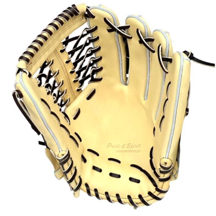 プロステイタス ゼット 硬式グローブ 外野手用 右投げ用 キャメル