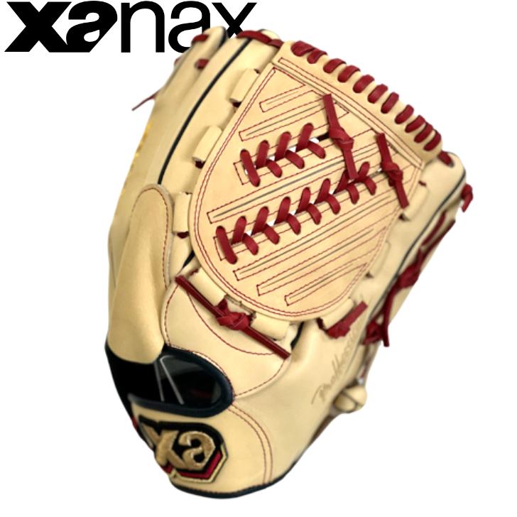 【型付け無料】ザナックス 軟式グローブ 投手ピッチャー用 右投げ用 限定 BRG22DA1S XANAX ザナパワーシリーズ 軟式用 グラブ 投手用 一般用 あすつく対応 | ザナックス | 03