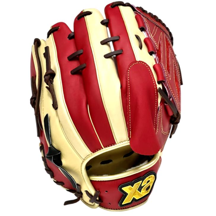 ザナックス 軟式グローブ 投手ピッチャー用 右投げ用 キャメル