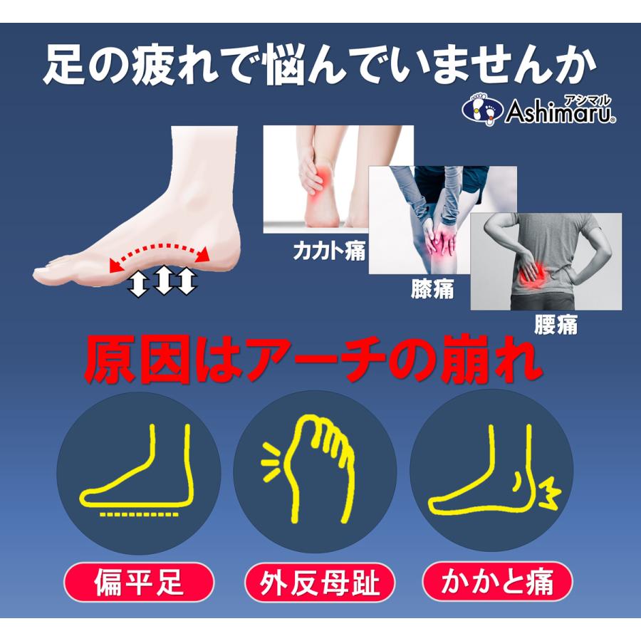 ASHIMARU（アシマル） デイリーハーフ プレミアム 薄型 ハーフ