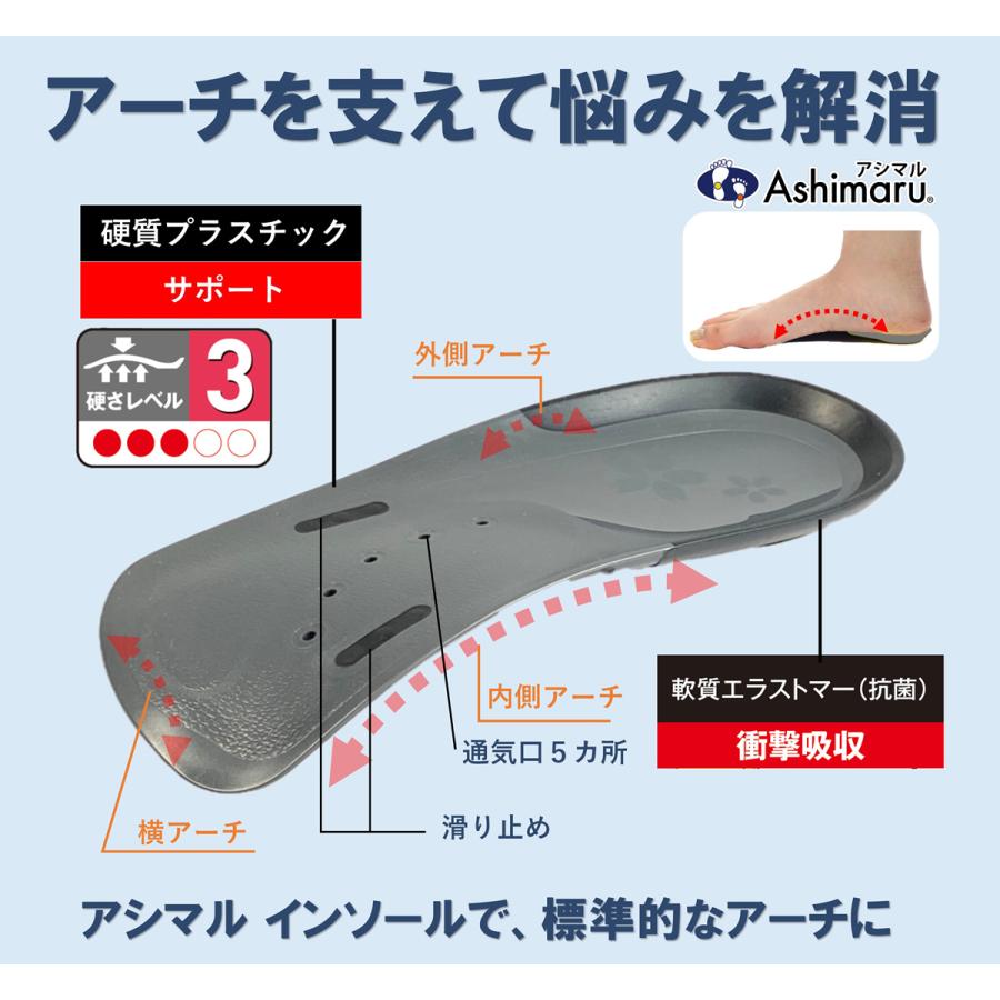 ASHIMARU（アシマル） デイリーハーフ プレミアム 薄型 ハーフ