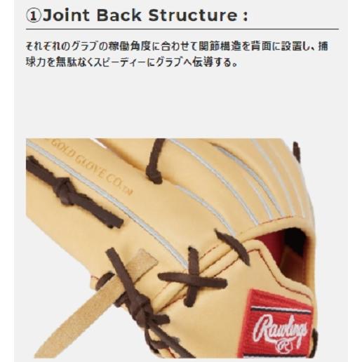 ローリングス Rawlings 硬式グローブ 外野用 刺繍 プロプリファード
