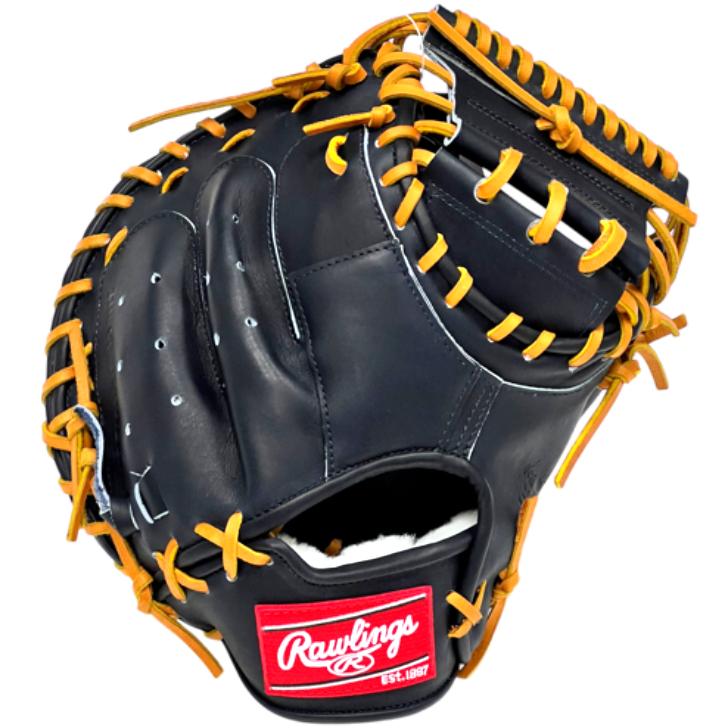 HOH ローリングス プレミアム 硬式 キャッチャーミット Vブラック