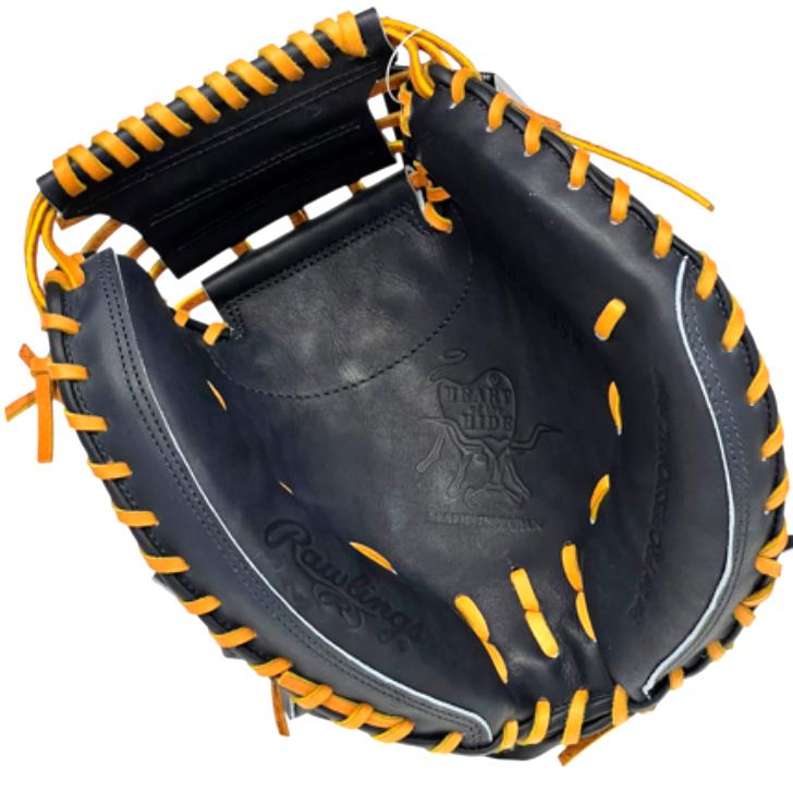 HOH ローリングス プレミアム 硬式 キャッチャーミット Vブラック
