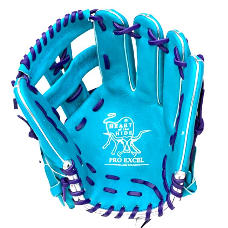 ローリングス　HOH　軟式用　内野手用　ティール　GR6FHECN54FS Rawlings（ローリングス） 軟式グローブ 内野手用 右投げ用