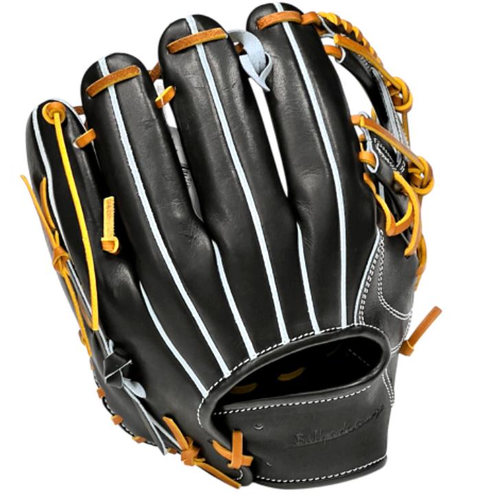 和牛JB 硬式グローブ 内野手用 ブラック 2025年モデル 004S