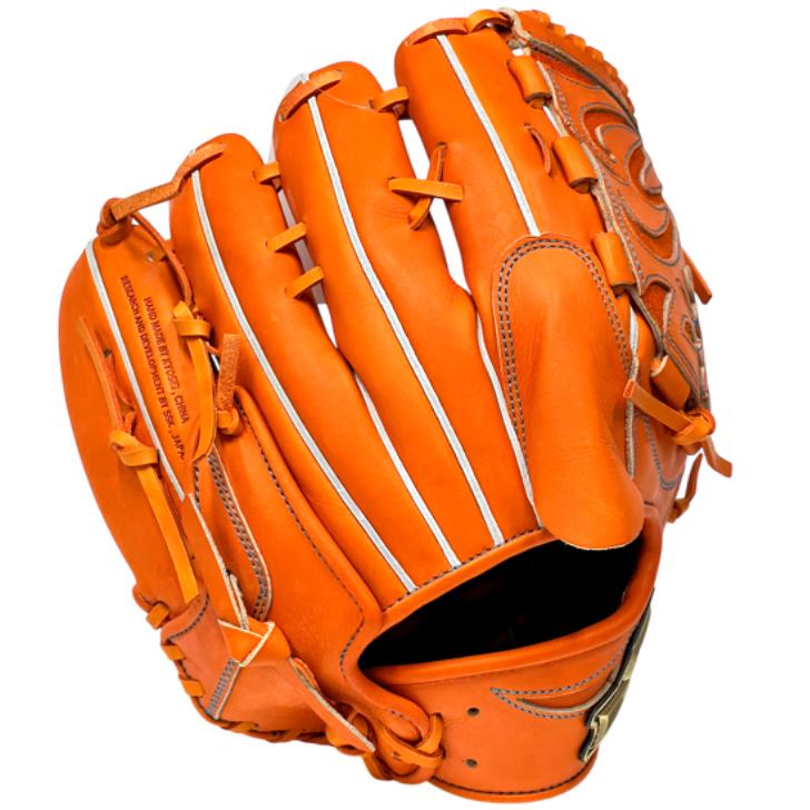 【専用】SSK プロエッジ 右投げ 硬式グローブ オレンジ proedge SSK プロエッジ 硬式グローブ 投手ピッチャー用 オレンジ 右
