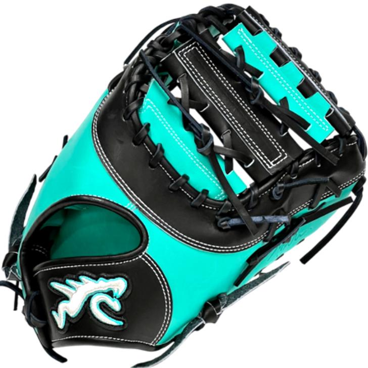 新品未使用 Ryu リュウ 硬式 ファーストミット Tブルー 数量限定】RYU 硬式 ファーストミット 右投げ用 303型 RYU