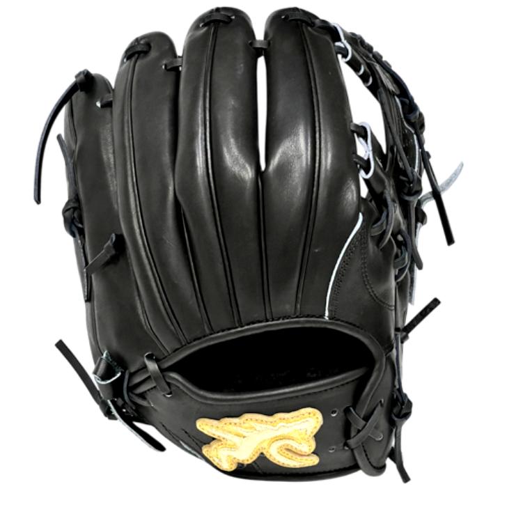 RYU 硬式グローブ 内野手用 右投げ用 G502型 門脇モデル ブラック 限定