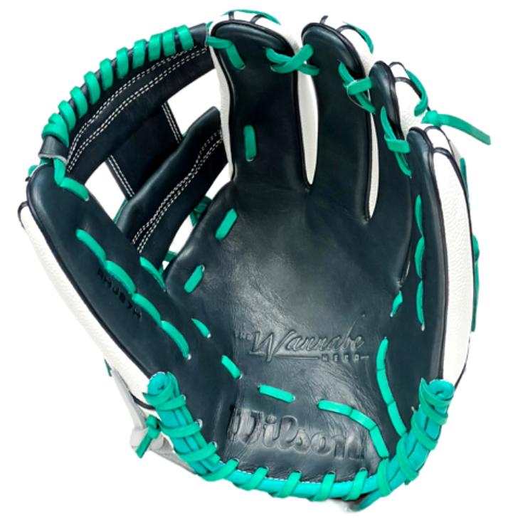 ウィルソン デュアル ワナビーヒーロー 軟式グローブ 内野手用 87型 外崎モデル WBW101563 Wilson 限定 軟式グラブ 野手用 87 一般 大人 2023年モデル 右投げ｜ooue-store｜04