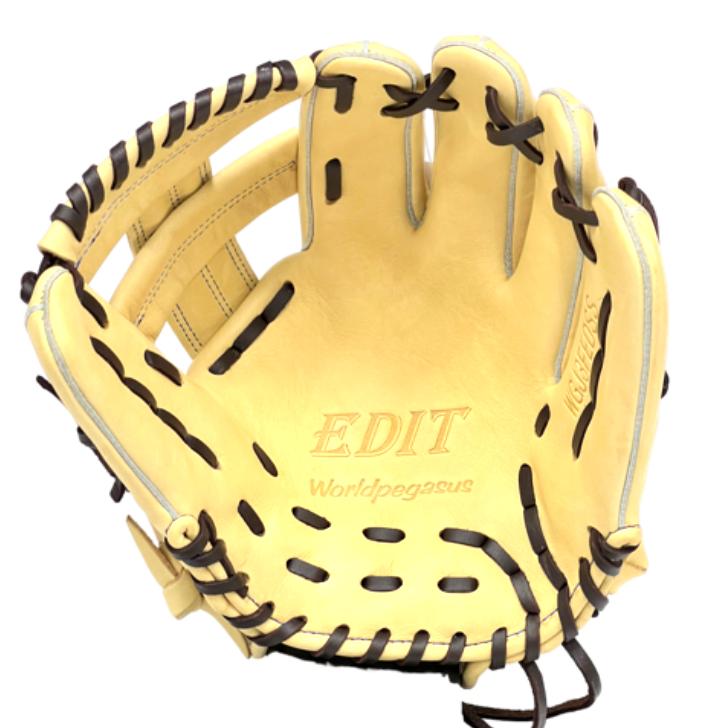 ワールドペガサス 少年用 軟式グローブ オールラウンド用 キャメル