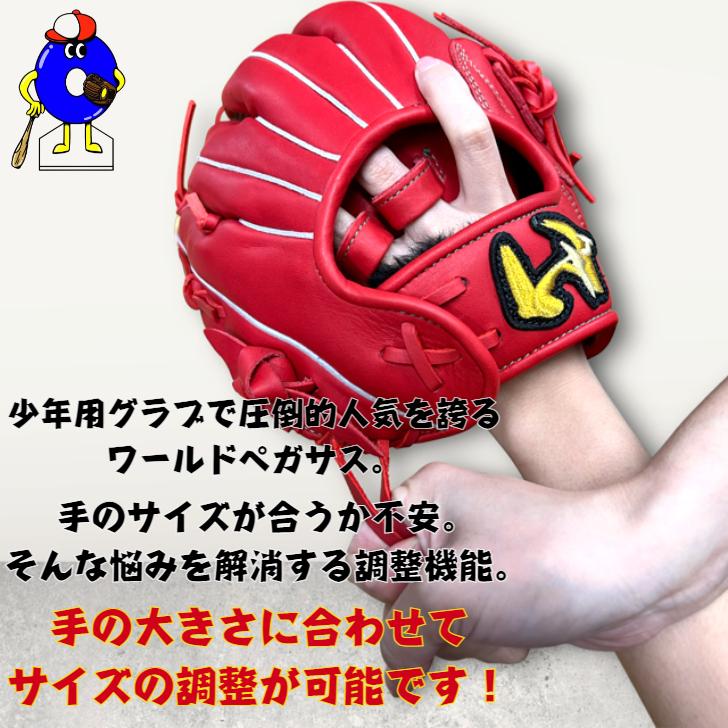 ワールドペガサス 少年用 軟式グローブ オールラウンド用