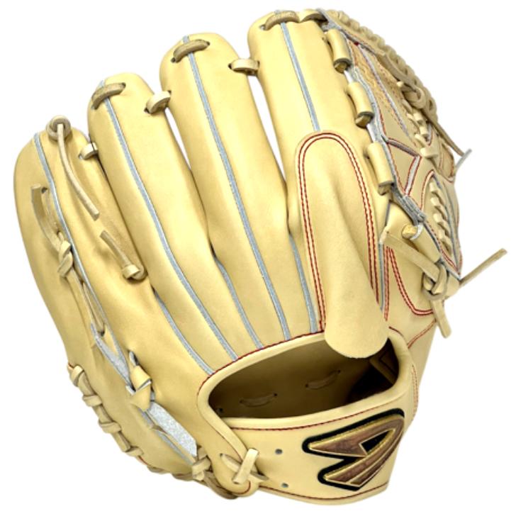 値下げ中‼️ 硬式野球グローブ　ディークエスト　ピッチャー用　右 キャメル 値下げ中 硬式野球グローブ ディークエスト ピッチャー用 右 キャメル