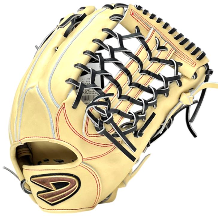 ディークエスト 硬式グローブ 外野手用 店舗オリジナル D-Quest クロス