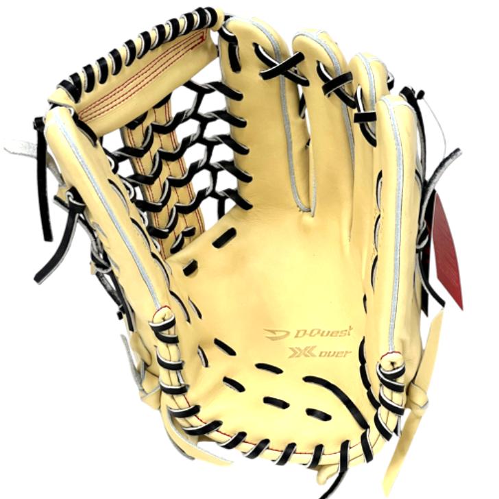 ディークエスト 硬式グローブ 外野手用 店舗オリジナル D-Quest クロス