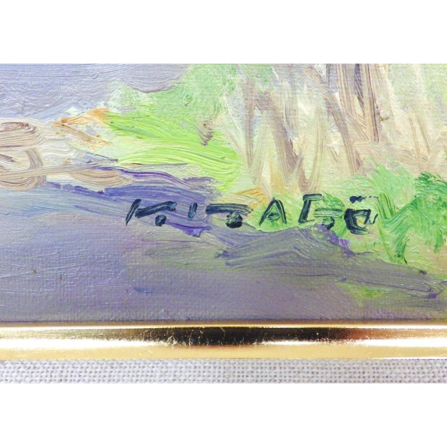 北郷薫澄 伊豆大島 油絵 ｆ１０号 風景 Kitago001 大和田画廊 通販 Yahoo ショッピング