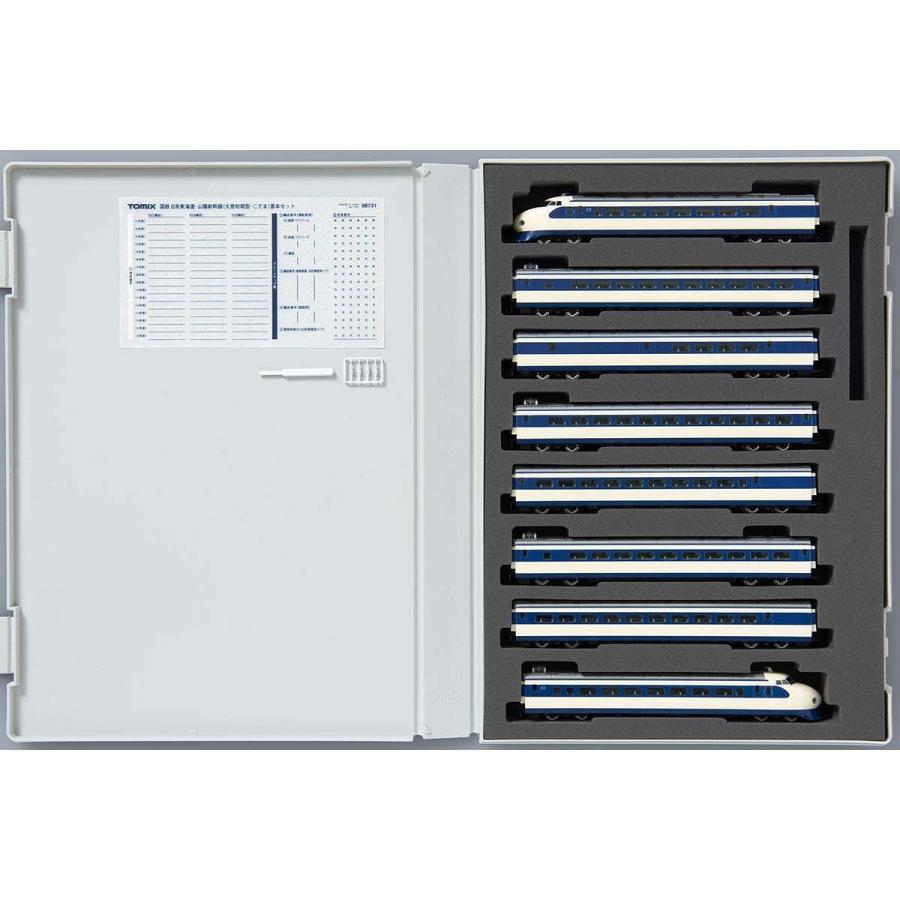 TOMIX Nゲージ 0系東海道・山陽新幹線 大窓初期型・こだま 基本セット 8両 98731 鉄道模型 電車 Nゲージ 0系東海道 山陽新幹線 大窓初期型 こだま 基本セット 8両 鉄道模型 電車