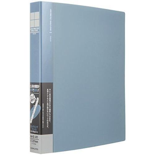 コクヨ ファイル 超美品 人気を誇る ロックリングファイル A4 フ-TLF434B 縦 青