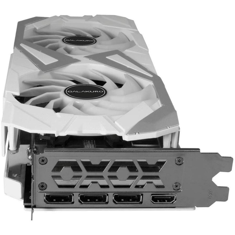玄人志向 NVIDIA GeForce RTX3060搭載 グラフィックボード GDDR6 12GB GALAKURO GAMINGシリーズ  分配器、切替器