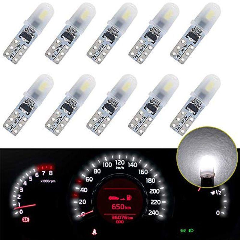 Nakobo 最新作売れ筋が満載 T5 74 73 2723 2721 W3w パネル球 2smd 30チップ Ledバルブ 自動車用メーター球 インジケー